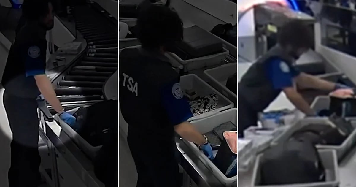 Video: This is how security officers rob passengers at Miami International Airport