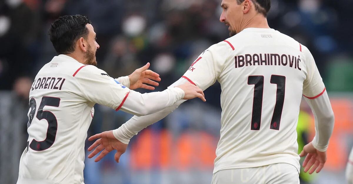 Zlatan Ibrahimovic marcó un gol en el triunfo del Milan e igualó una marca  de Cristiano Ronaldo - Infobae