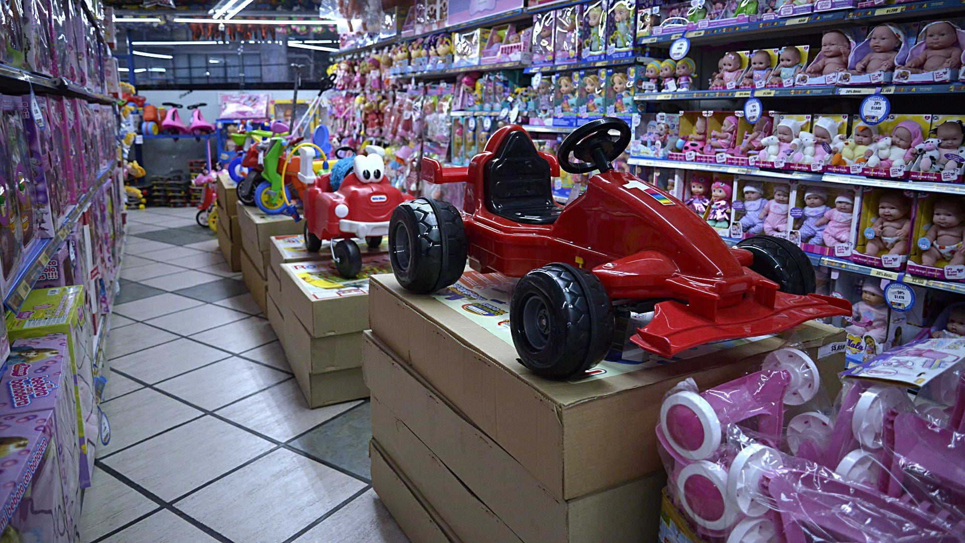 Los juguetes tuvieron un aumento interanual del 110%, por debajo de la inflación proyectada. (Gustavo Gavotti)
