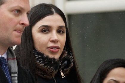Emma Coronel será defendida por los abogados que estuvieron a cargo del juicio de su esposo, Joaquín Guzmán Loera. (Foto: AFP)