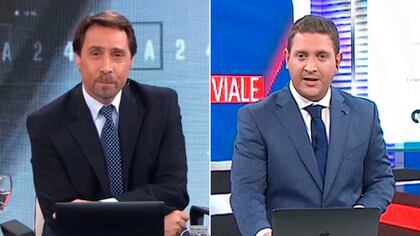 El pase entre Feinmann y Viale es uno de los segmentos con mayor audiencia en los canales de noticias