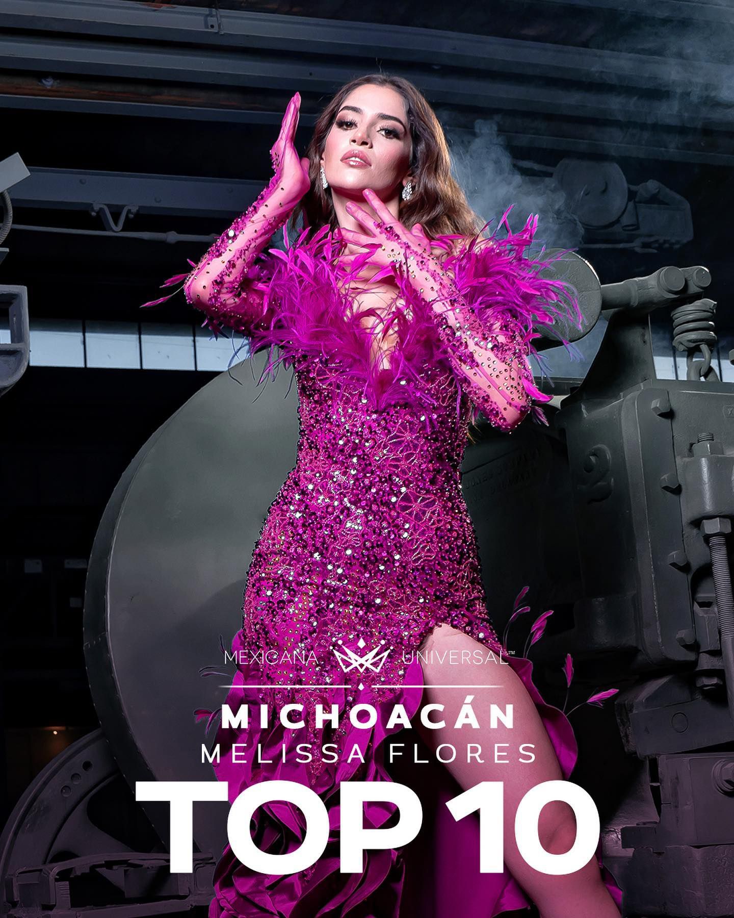 Melissa Flores, psicóloga y cosmetóloga de profesión, se ha destacado en el modelaje y también como directora de Cultura y Turismo en Venustiano Carranza (Mexicana Universal Organización)