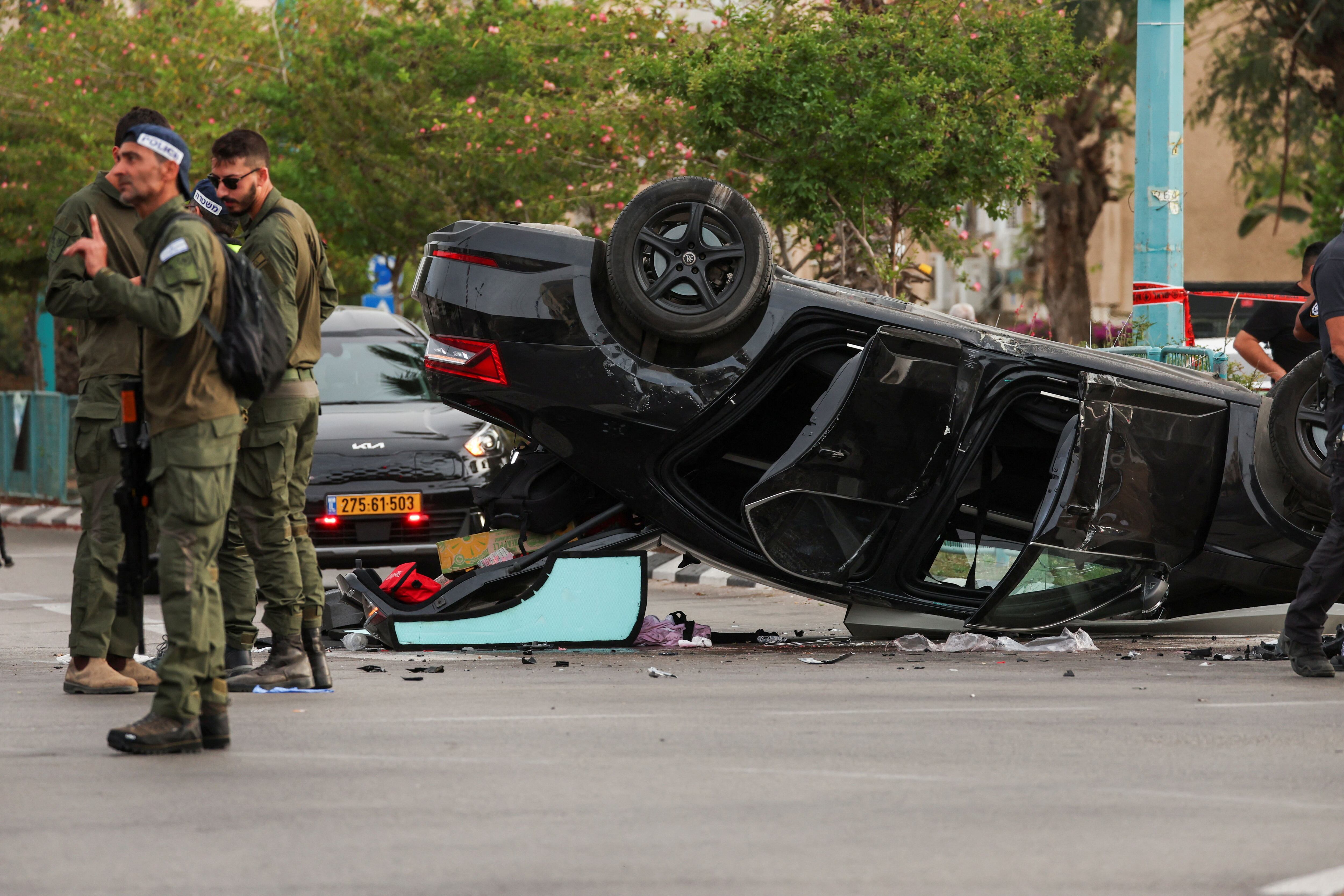 El vehículo se había saltado una luz roja (REUTERS/Shannon Stapleton)