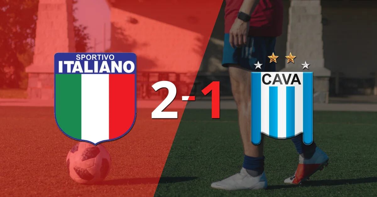 Sp. Italiano won 2-1 at home against Victoriano Arenas