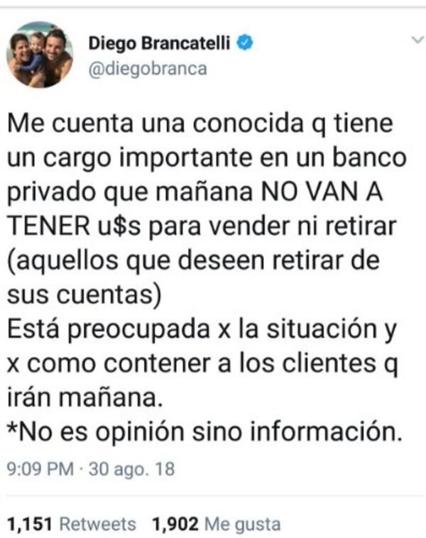 El mensaje de Brancatelli