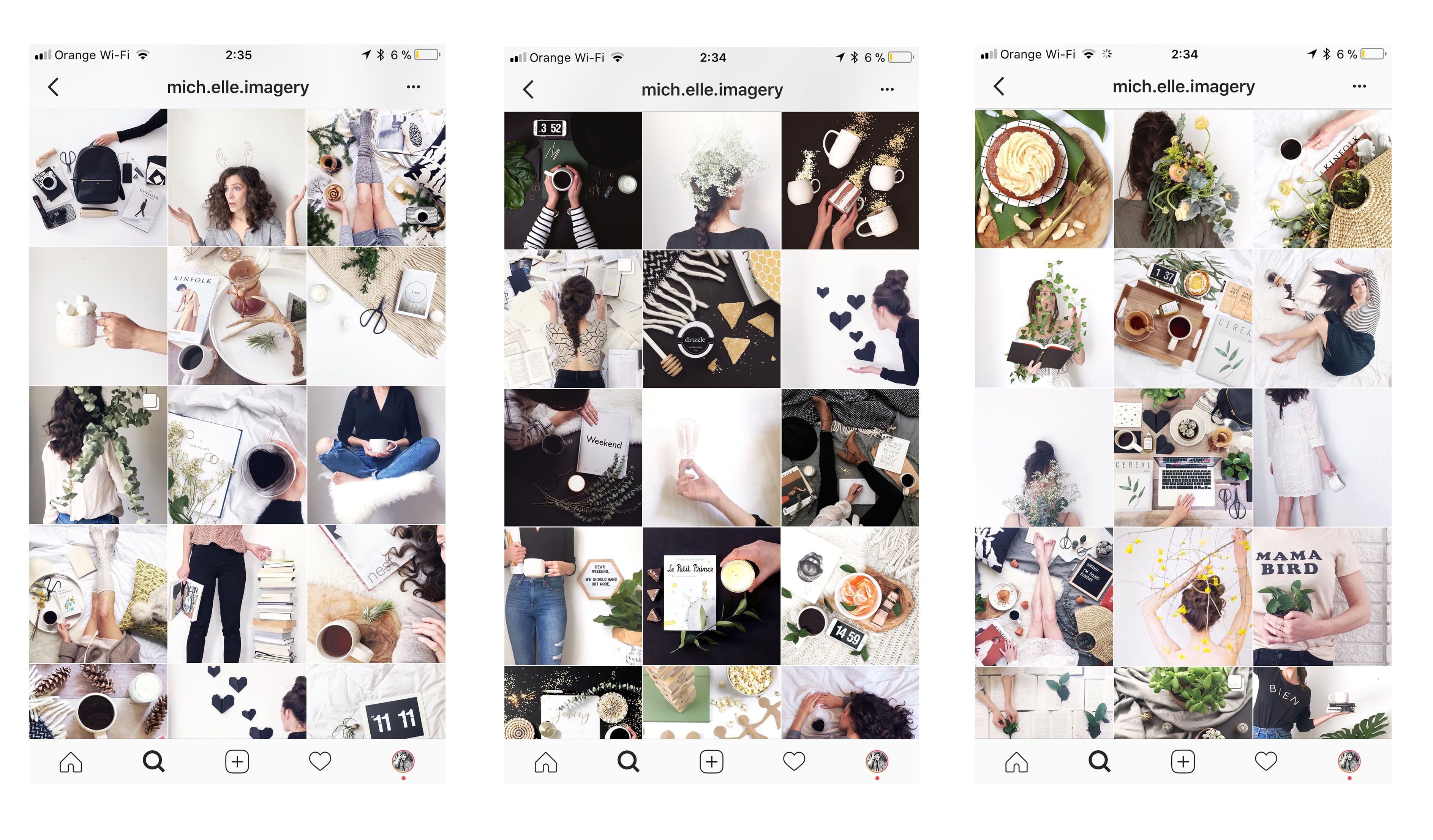Feed with many posts on Instagram. (photo: Inturea)