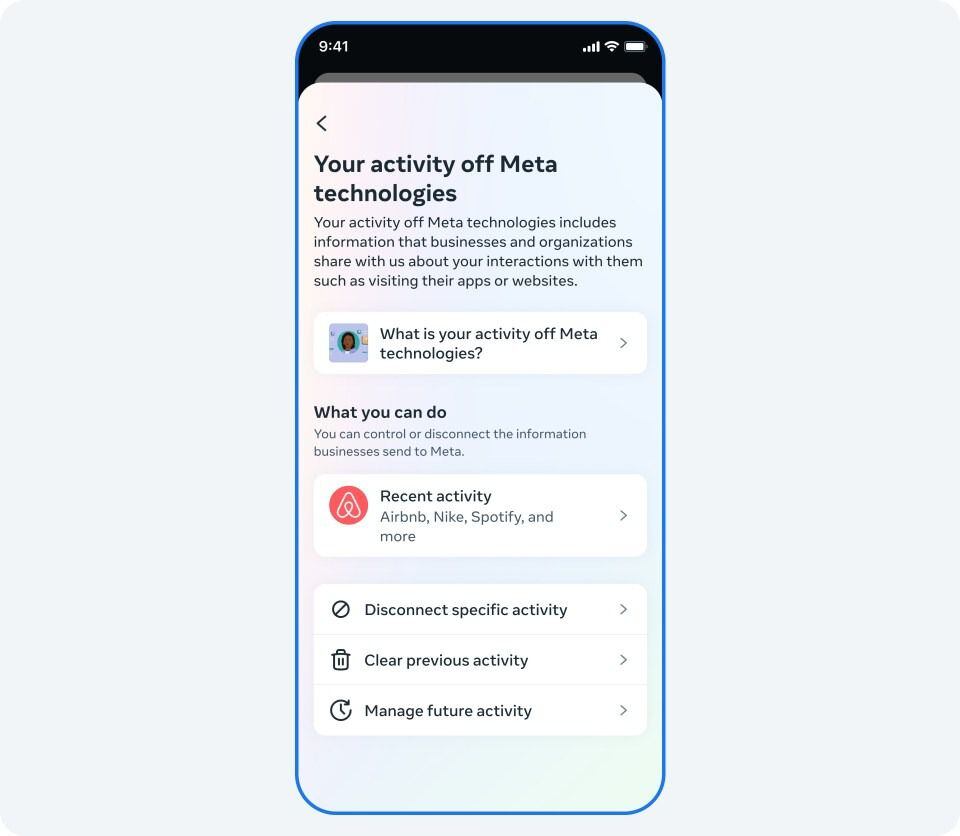 Instagram dejará de registrar la actividad de los usuarios fuera de la aplicación. (Meta)