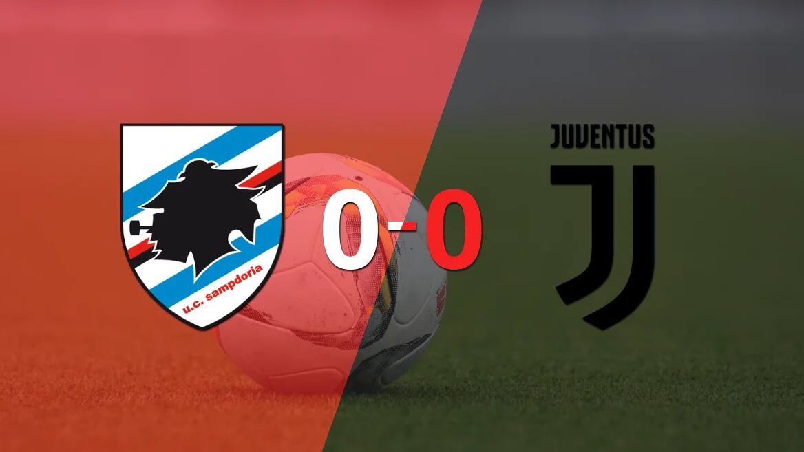 Sampdoria no pudo con Juventus y empataron sin goles