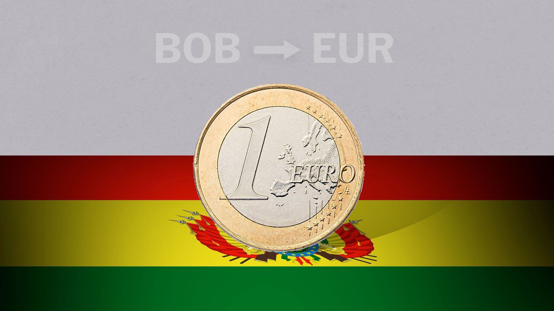 Valor de apertura del euro en Bolivia este 6 de mayo de EUR a BOB