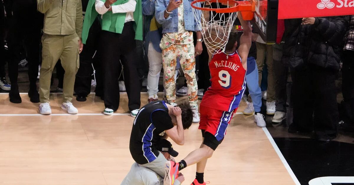 He only played two NBA games and dazzled everyone with his skills in the air: Mac McClung won the All Star Game dunk tournament
