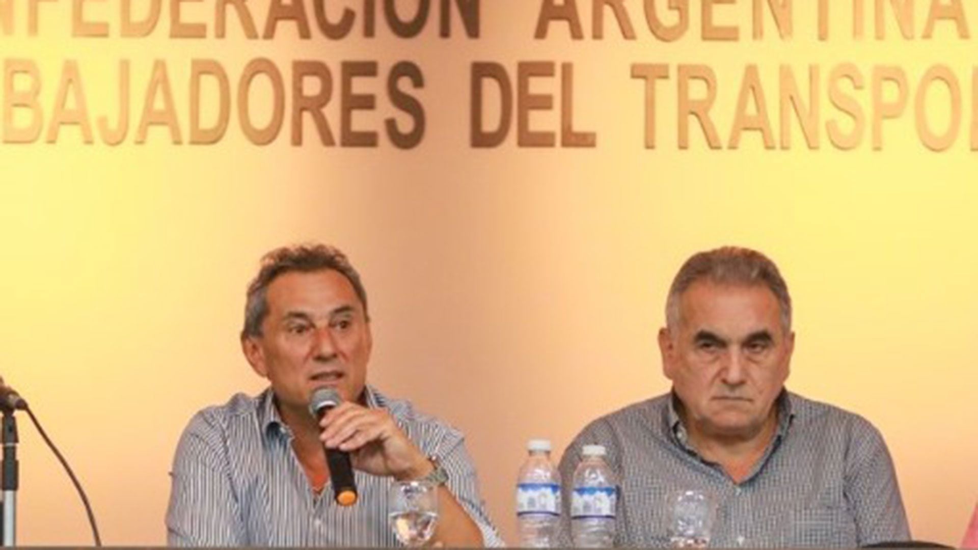 Sergio Sasia y Juan Carlos Schmid, de la CATT