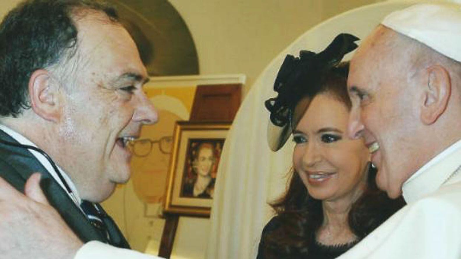 Tiempos de embajador. En el Vaticano, Valdés, Cristina Kirchner y el papa Francisco.