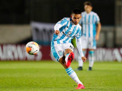 Matthias Rojas marcó un magnífico gol ante los Studios de Mérida en la Copa Libertadores.  Foto de Reuters / Augustine Margaryan.