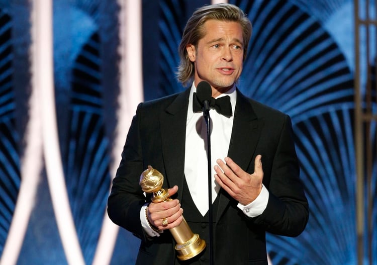 Brad Pitt (Paul Drinkwater/NBC Universal/Handout via REUTERS)