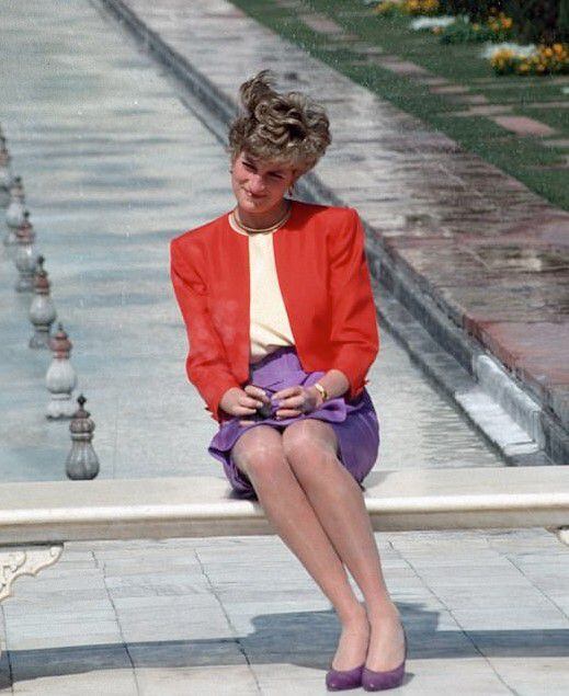 La princesa Diana gustaba mucho de los colores fuertes (Foto: Getty Images)