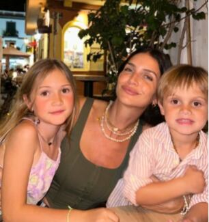 Zaira Nara juntos a sus hijos en el Día de la Madre (Instagram)