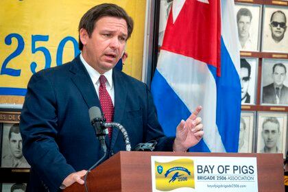 Ron Desantis, gobernador del estado de Florida (EFE)