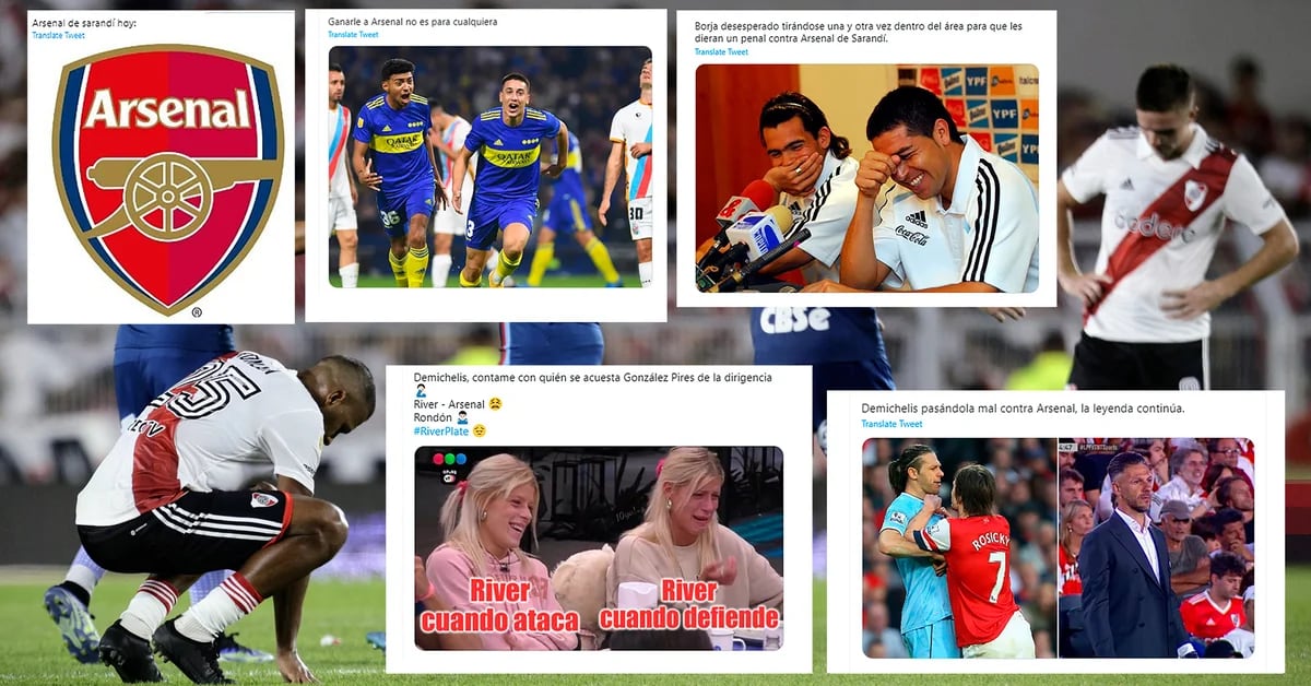 River Plate lost to Arsenal at the Monumental and the memes exploded: Armani and Demichelis, at the center of the jokes