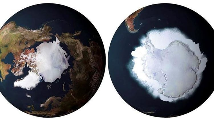 Deshielo polar, analizado por la NASA (EFE)