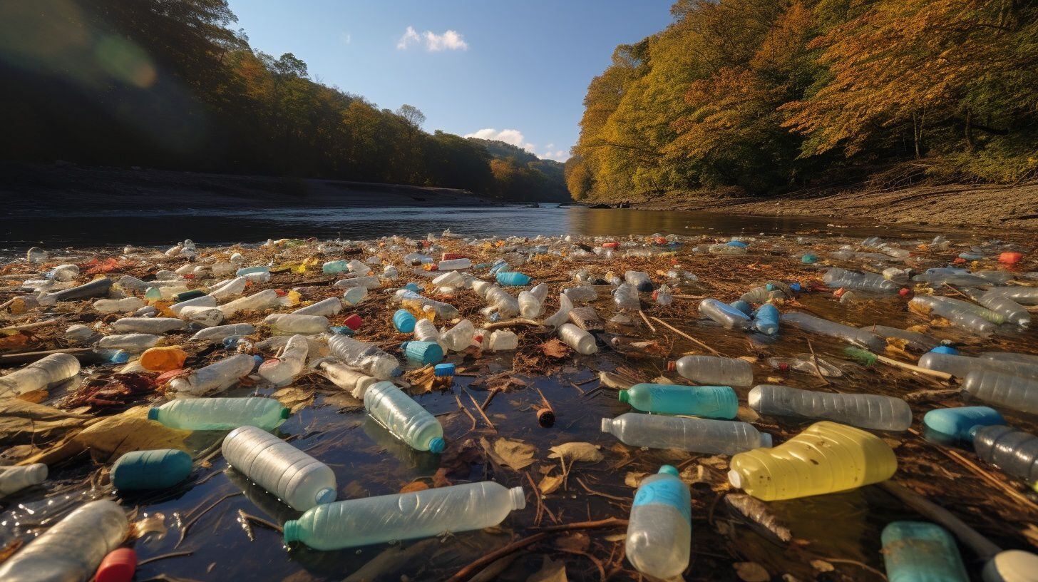 residuos, bottles, basura, río, river, plásticos, plastic - (Imagen Ilustrativa Infobae)
