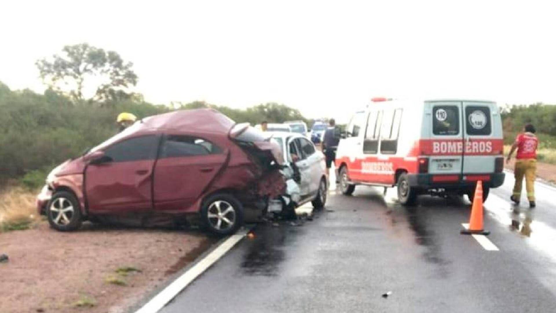 Tres muertos y tres heridos a causa de un choque (Fotos: El doce tv)