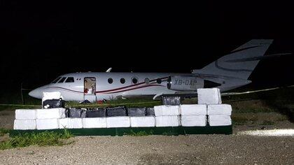En agosto fue decomisada una aeronave con cocaína en Chiapas (Foto: SEDENA)