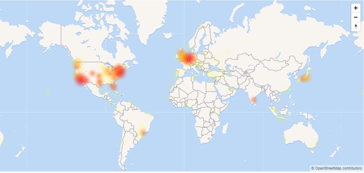 Twitter estÃ¡ caÃ­do y usuarios de varias partes del mundo reportaron problemas (DownDetector).