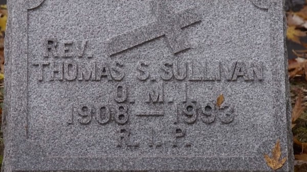 Thomas Sullivan, reverendo y padre de Jim Graham, se llevó el secreto a su tumba