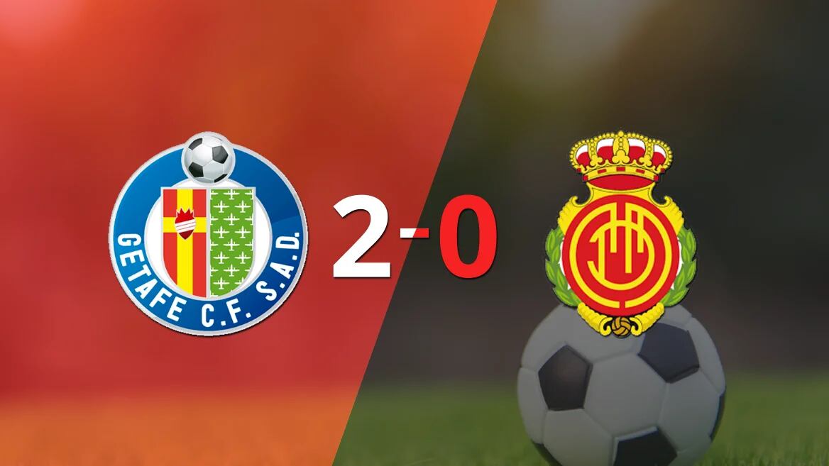 Borja Mayoral marca un doblete en la victoria 2-0 de Getafe ante Mallorca