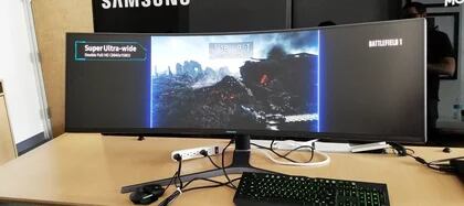 El monitor ultra ancho con el que sueñan los fanáticos de los videojuegos -  Infobae