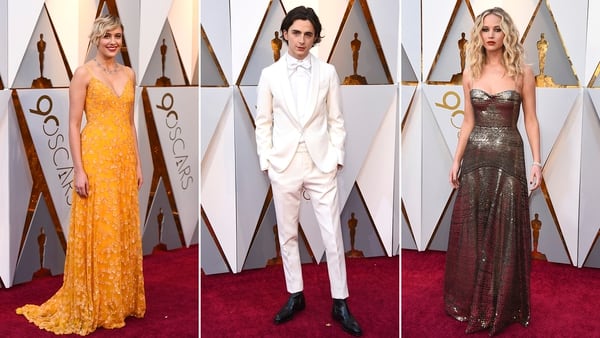 Los vestidos de los Premio Oscar 2018 (AP)