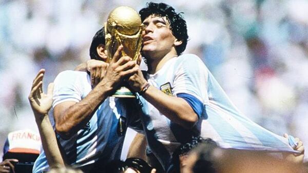 Diego, la Copa y el Mundial 86