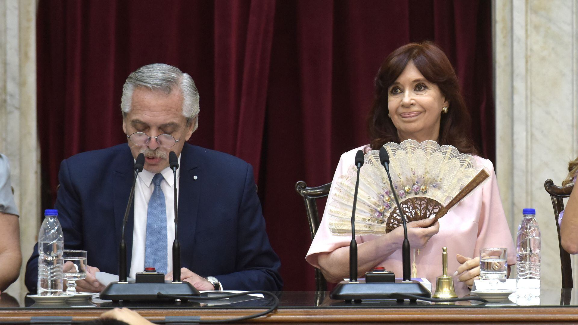 Apertura de sesiones 2023 - Congreso Alberto Fernandez, Cristina Kirchner