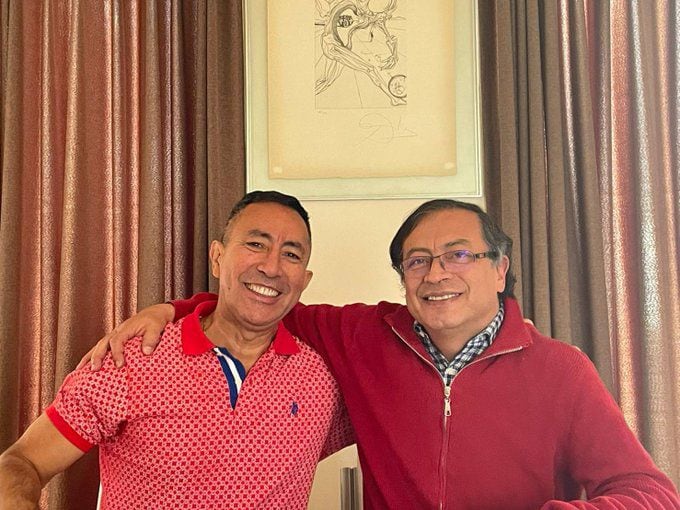 Ricardo Roa fue el gerente de la campaña Petro Presidente. Actualmente gerencia el movimiento Colombia Humana -crédito @petrogustavo/X