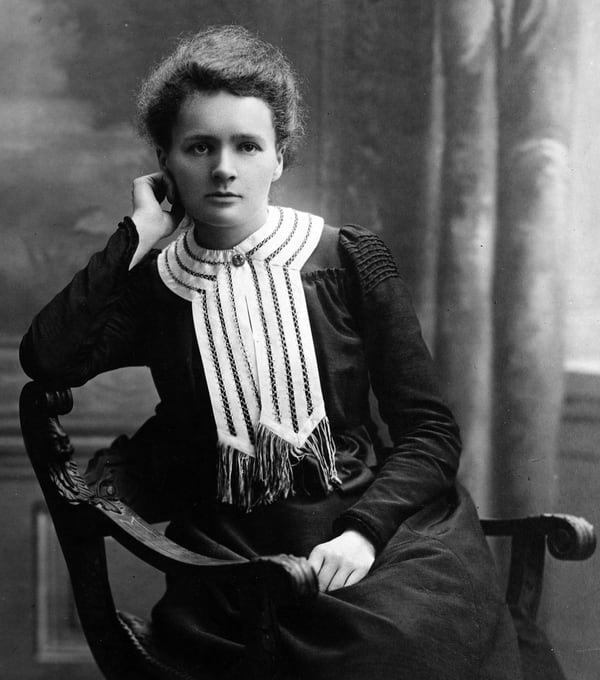 Marie Curie desarrolló el concepto de radioactividad