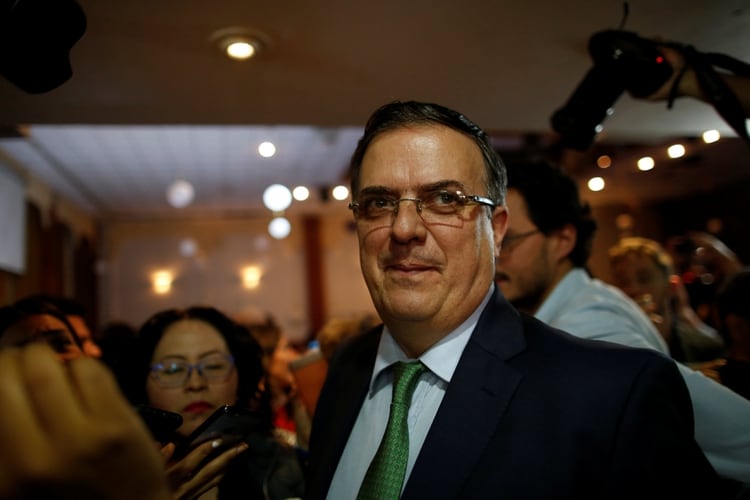 Marcelo Ebrard, secretario de Relaciones Exteriores. (Foto: Reuters)