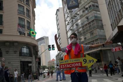 A partir del 1 de junio San Pablo reanudará gradualmente la actividad económica (REUTERS/Amanda Perobelli)