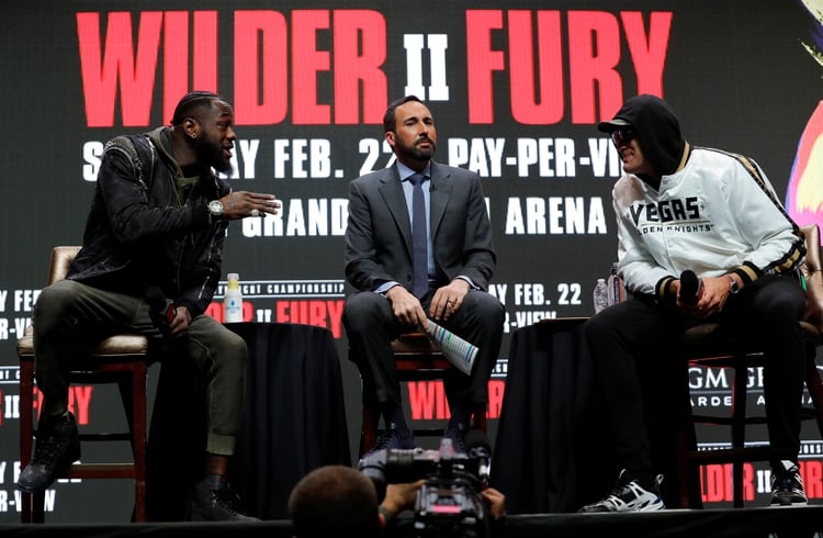 Wilder y Fury se enfrentarán el 22 de febrero - REUTERS/Steve Marcus