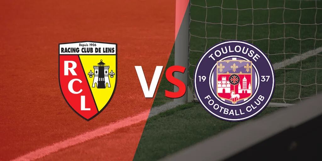 Victoria parcial para Lens sobre Toulouse en el estadio Stade Bollaert-Delelis