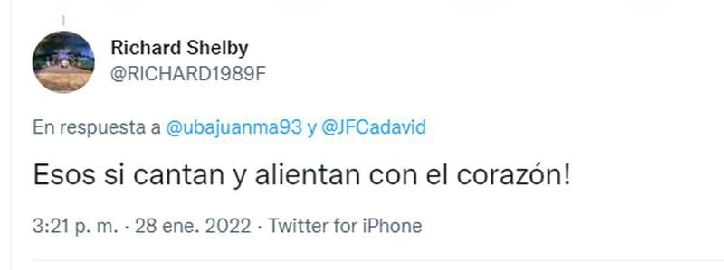 Twitter: reacción de los hinchas colombianos ante el aliento de Perú.