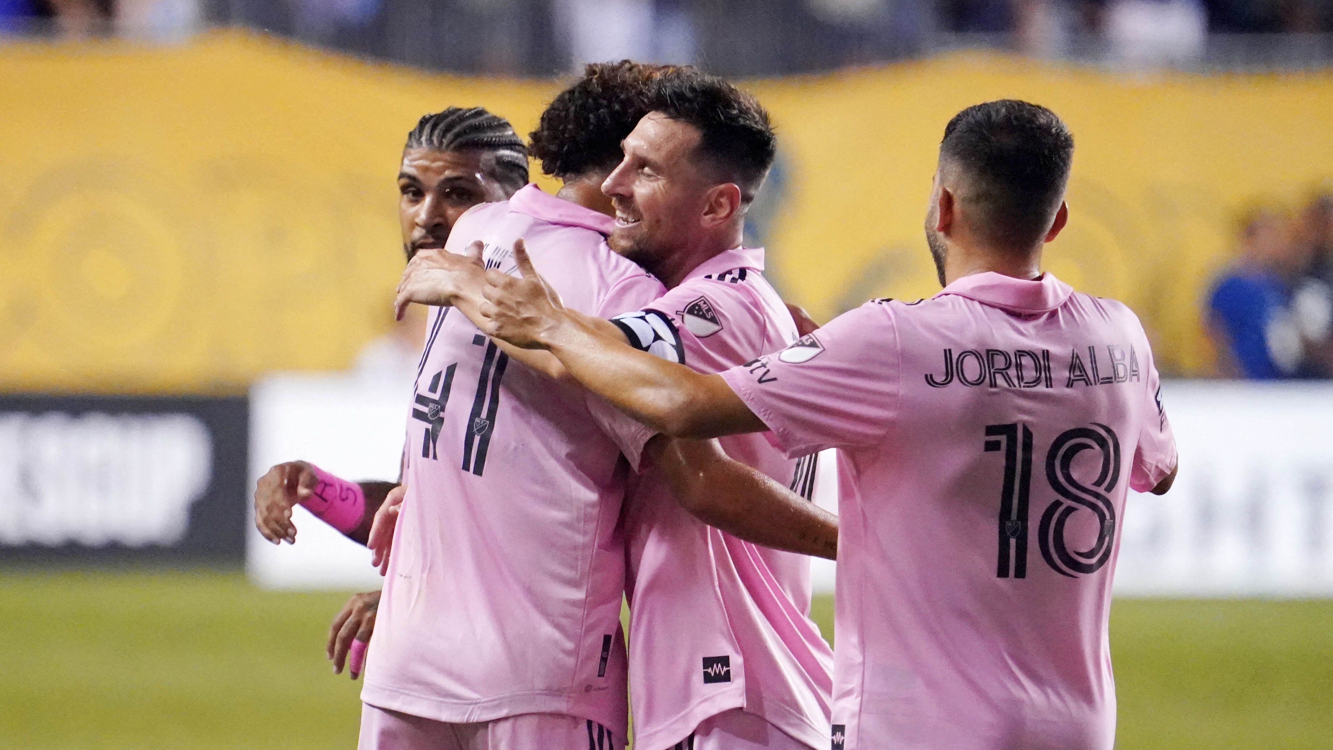 Inter Miami va por el primer título de su historia ante Nashville SC (Credit: James Lang-USA TODAY Sports)