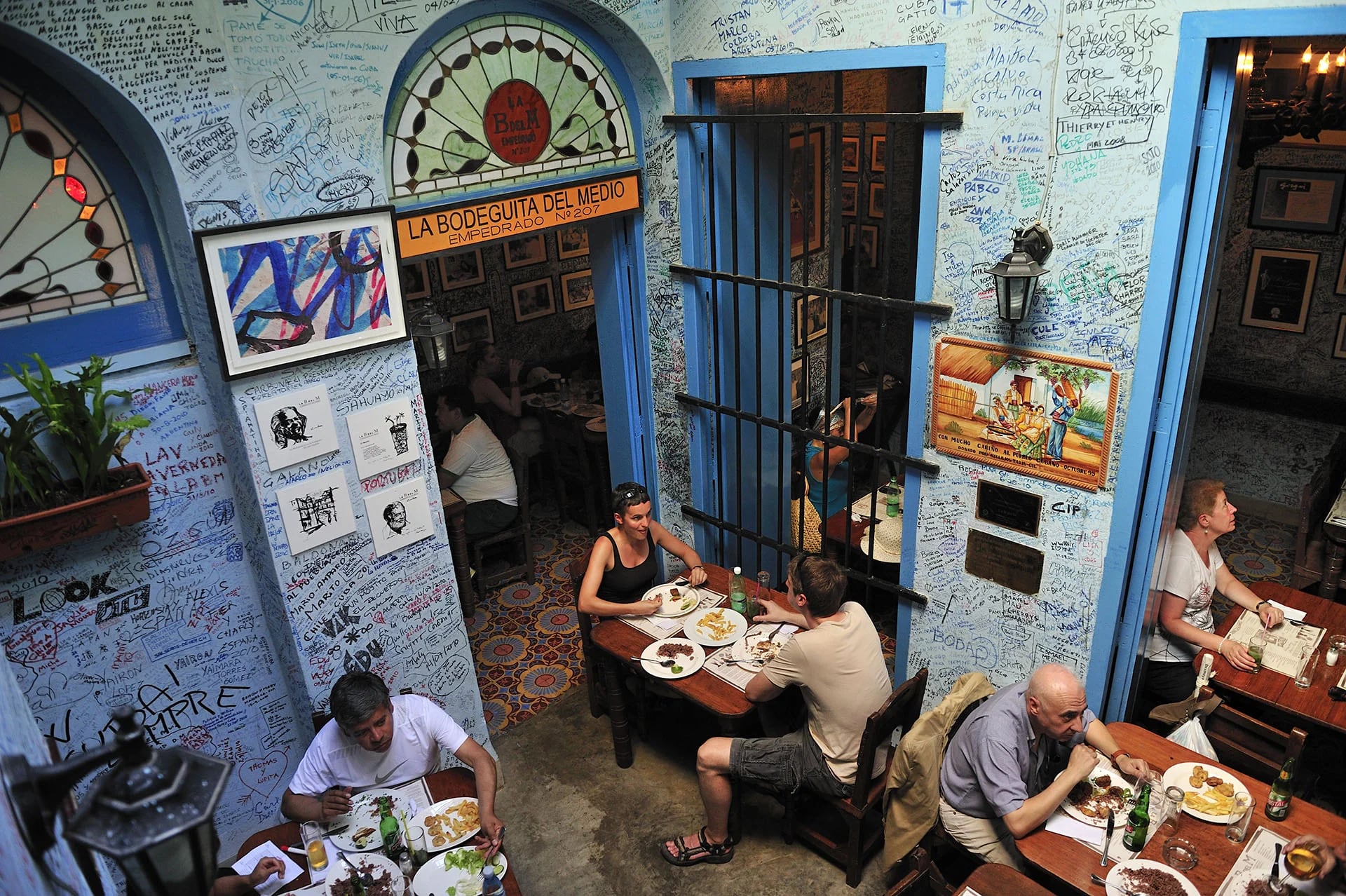 La Bodeguita del Medio, el restaurante más famoso de La Habana