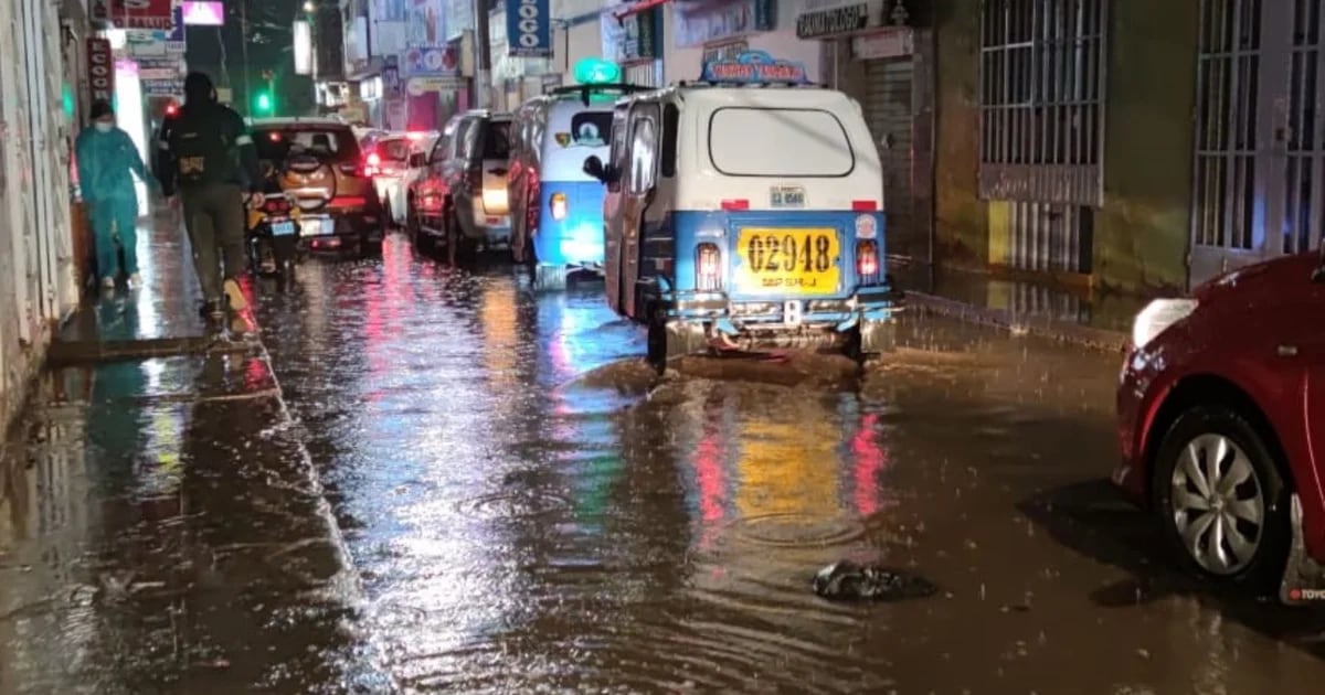 Snow, thunder and rain in Peru: What are the 12 areas with the most rain today?