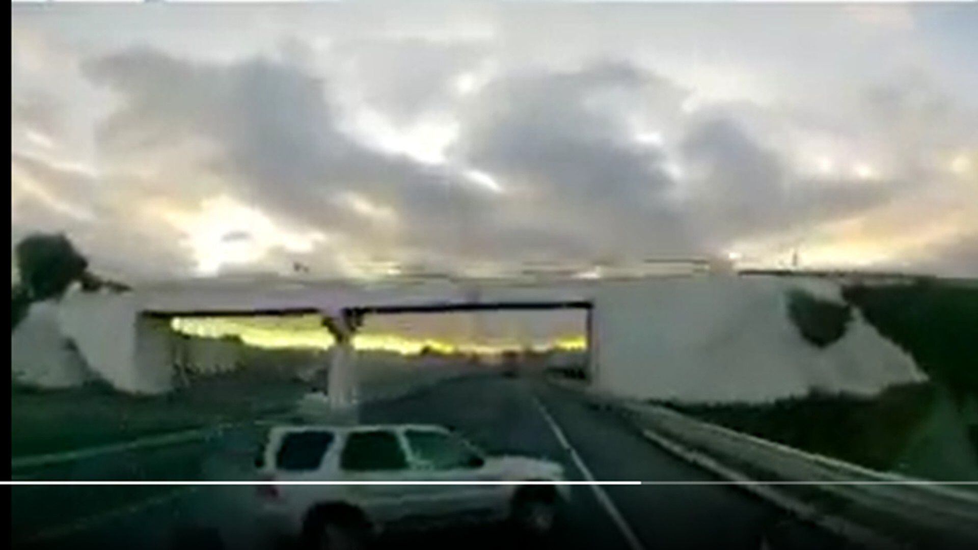 Choque en autopista en la Puebla-Orizaba (Captura de pantalla)