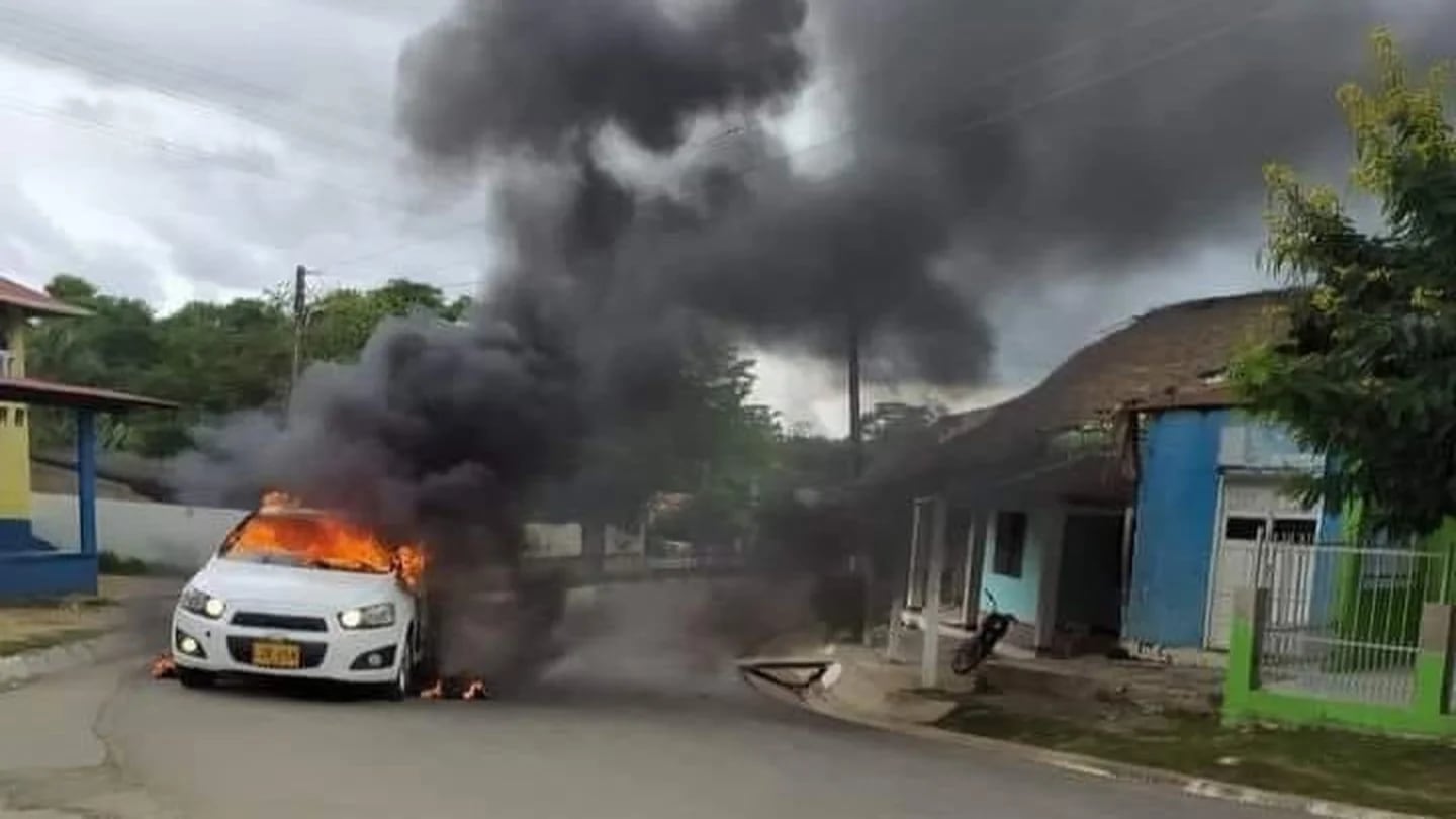 Paro armado en Colombia