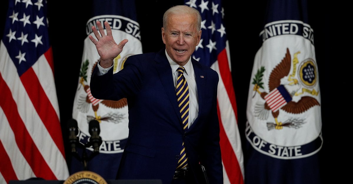Joe Biden acknowledged that Russian opposition leader Alexei Navalny was “immediately released and without conditions”