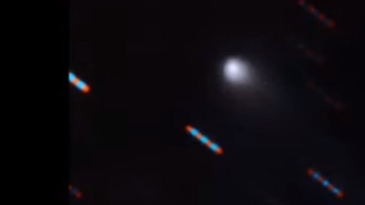 Primera imagen de Borisov, el nuevo cometa visitante (Telescopio de Atacama)