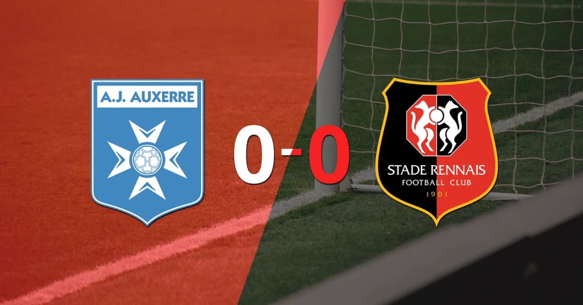 Auxerre and Stade Rennes did not take advantage and finished scoreless