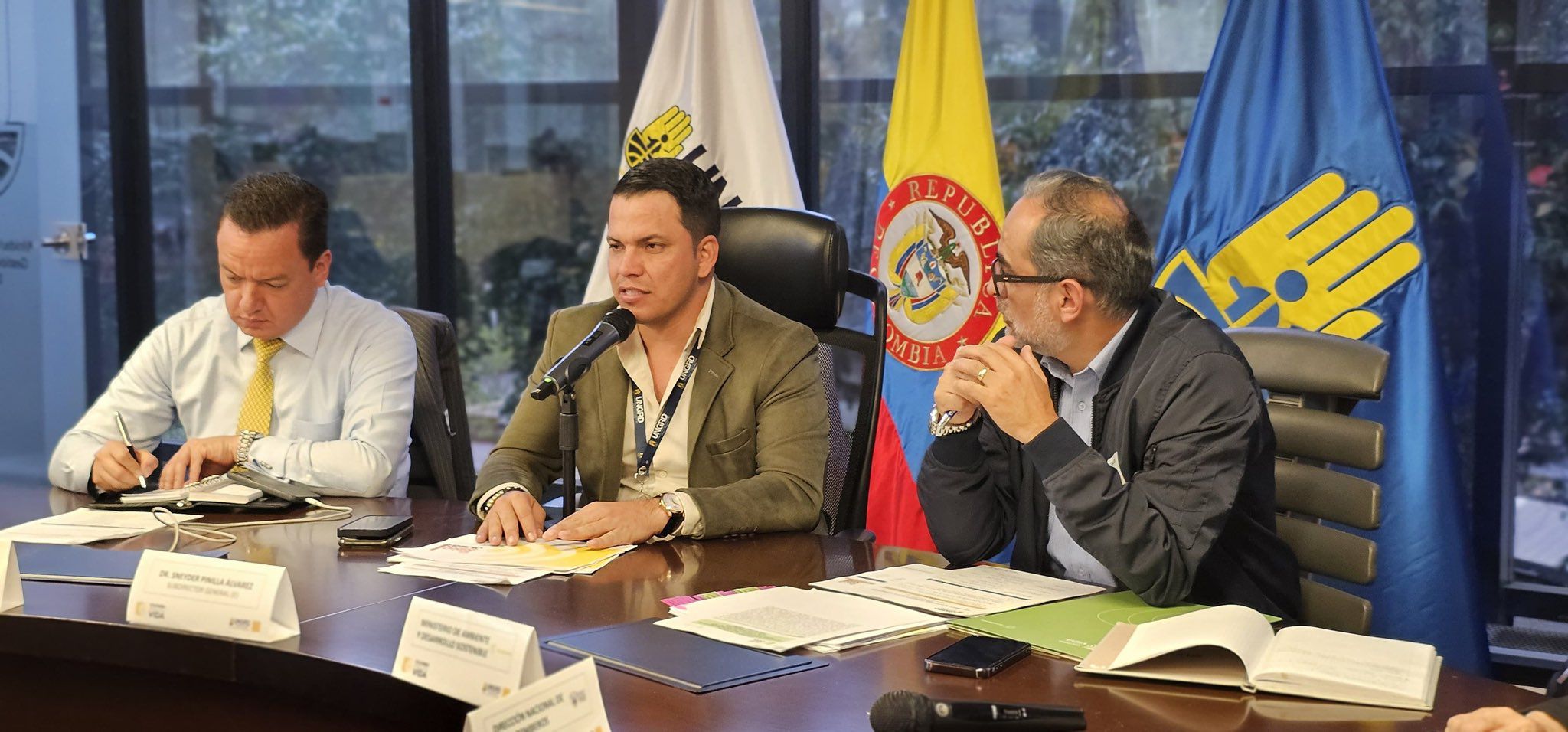 Sneyder Pinilla, exsubdirector de la Ungrd, anunció que denunciara los hechos de corrupción en esa entidad para llevar agua potable a la Guajira. (Crédito: Ungrd)
