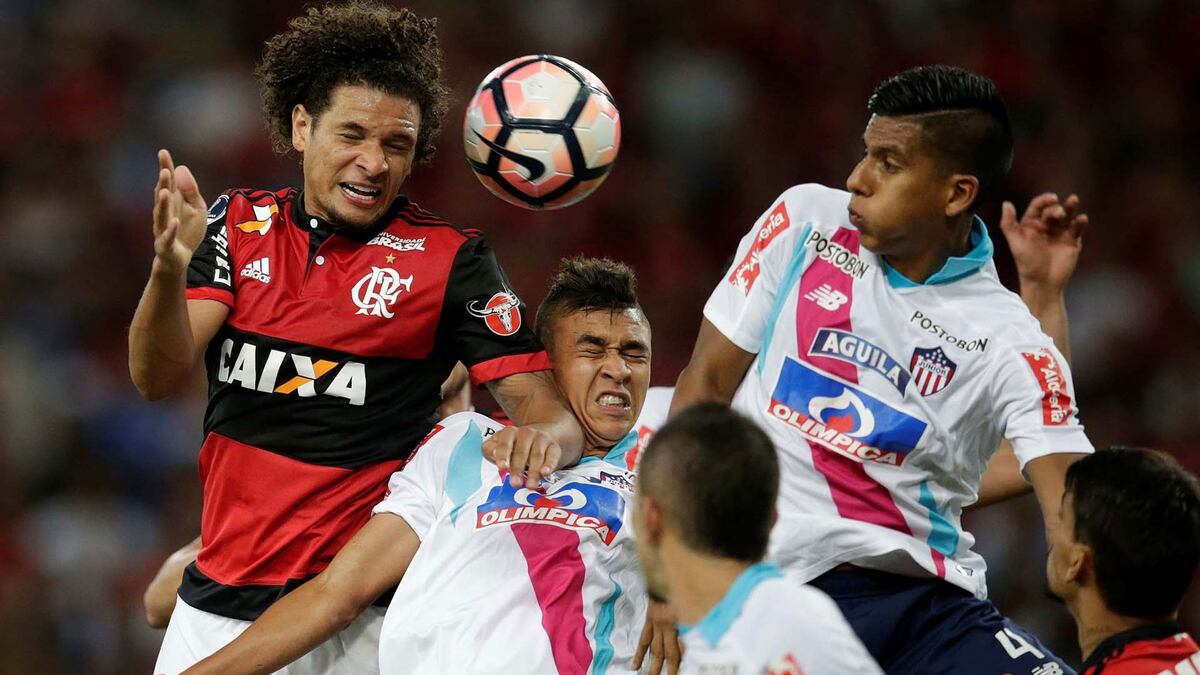 Junior de Barranquilla y Flamengo definen al segundo finalista de la Copa Sudamericana